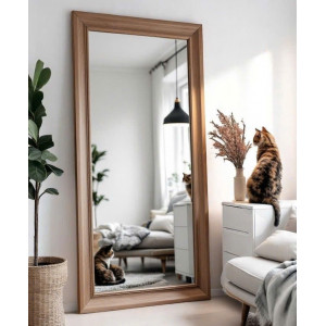 Solid Oak : Khung Gương Gỗ Sồi 80 x 120cm